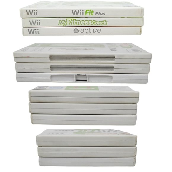 Nintendo Wii Fit Plus My Fitness Coach Active Personal Trainer Games Lot Of 3 - Picture 11 of 11